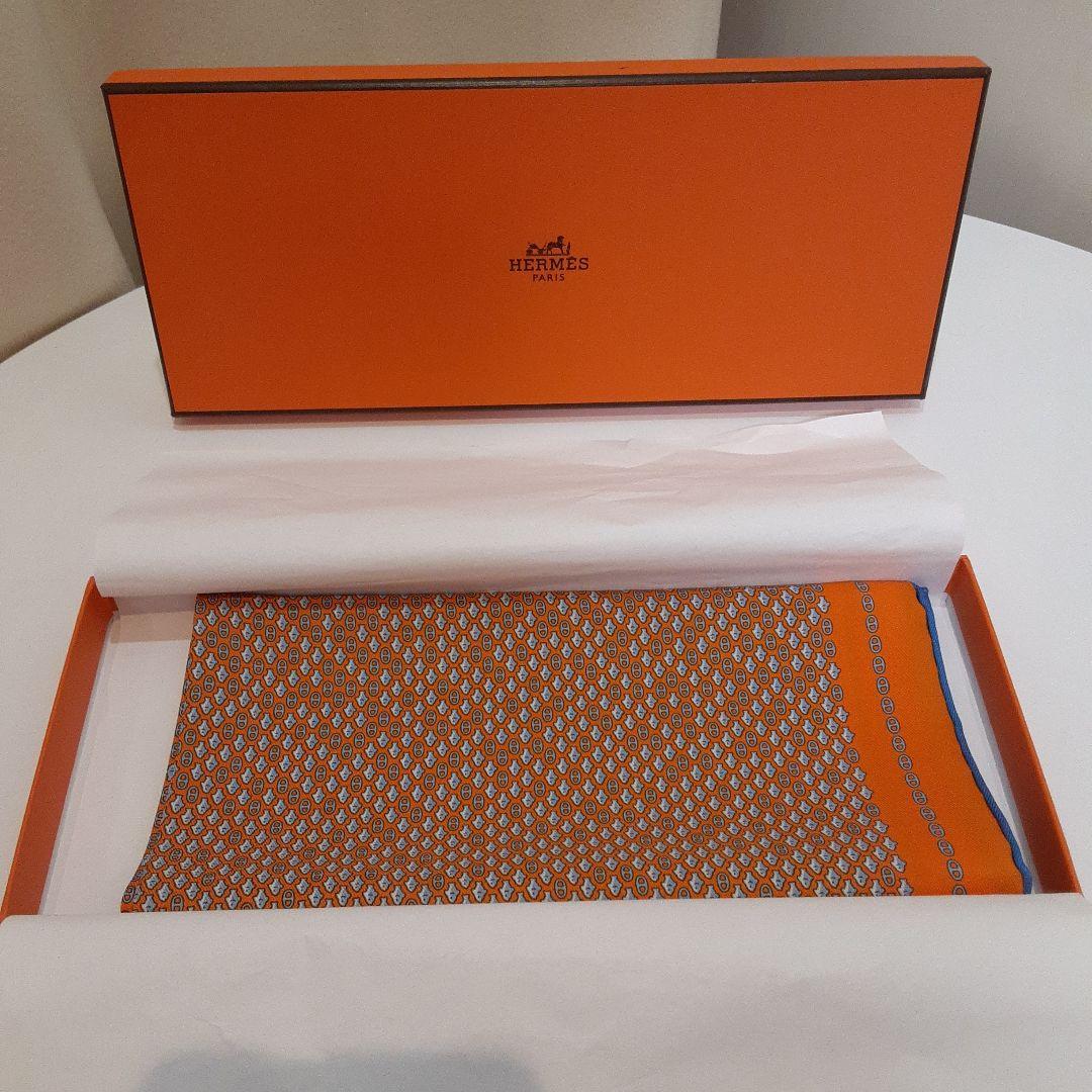 未使用品　エルメスHERMES 　スカーフ　プチカレ 40 シルク