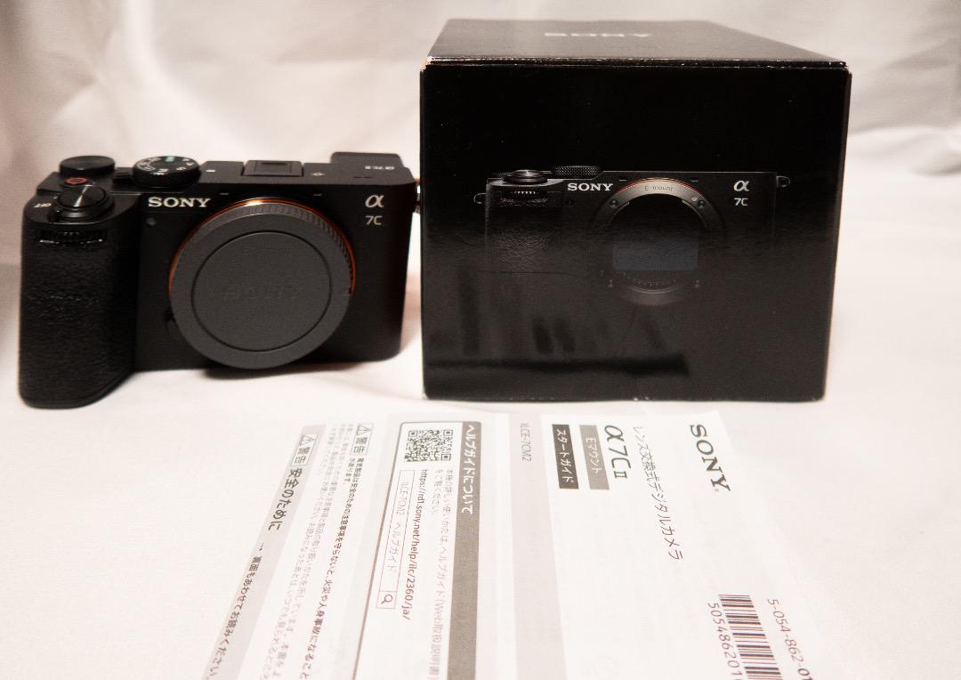 お*ず様 【美品】α7C II ILCE-7CM2 ボディ　ミラーレスカメラ　ブ