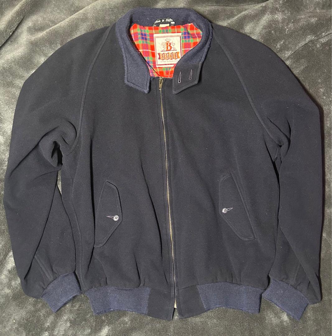 BARACUTA バラクータ　ハリントンジャケット　g9 ウール　カシミア