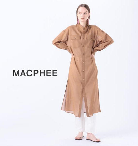 ★お求めやすく価格改定★ 美品 上品シャツ 2,5万円 マカフィー トゥモローランド ワンピース