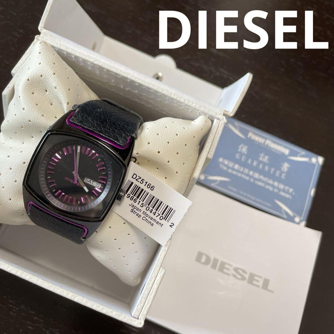 動作確認・電池交換済】 DIESEL 腕時計 アナログ DZ5166 - メルカリ