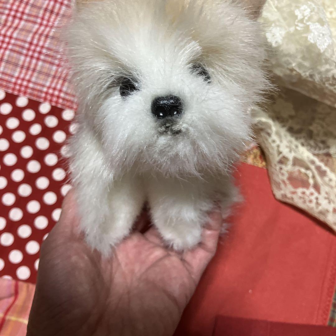 ぬいぐるみ犬　子犬　わんちゃん　リアル　テリア　ヨーキー　ヨークシャテリア