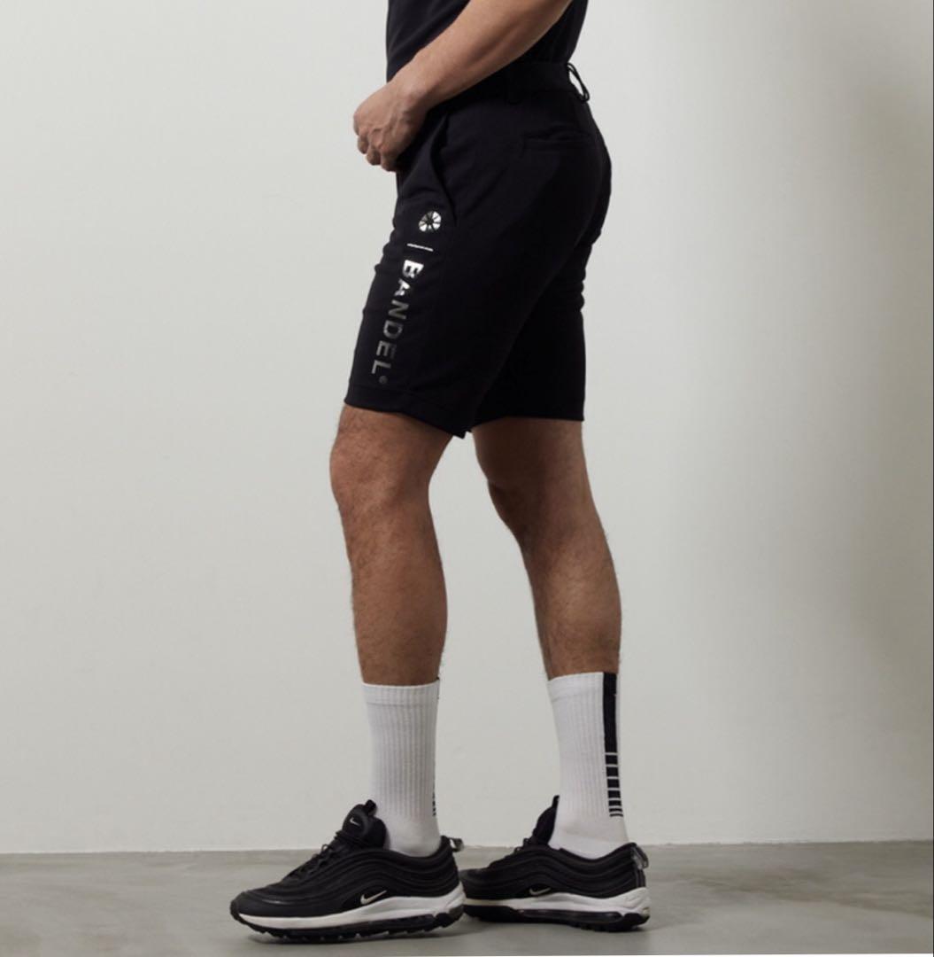 BANDL×LEON HALF PANTS ブラック III