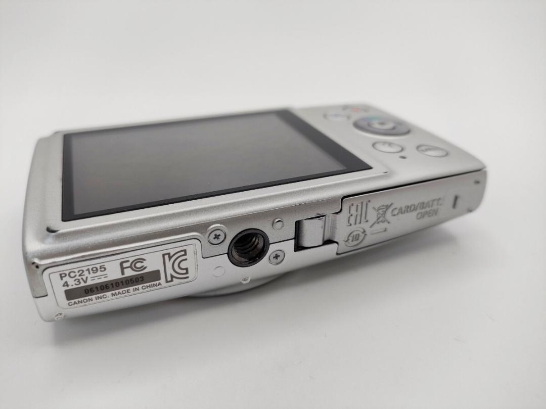 Canon IXY 170 シルバー コンパクトデジタルカメラ