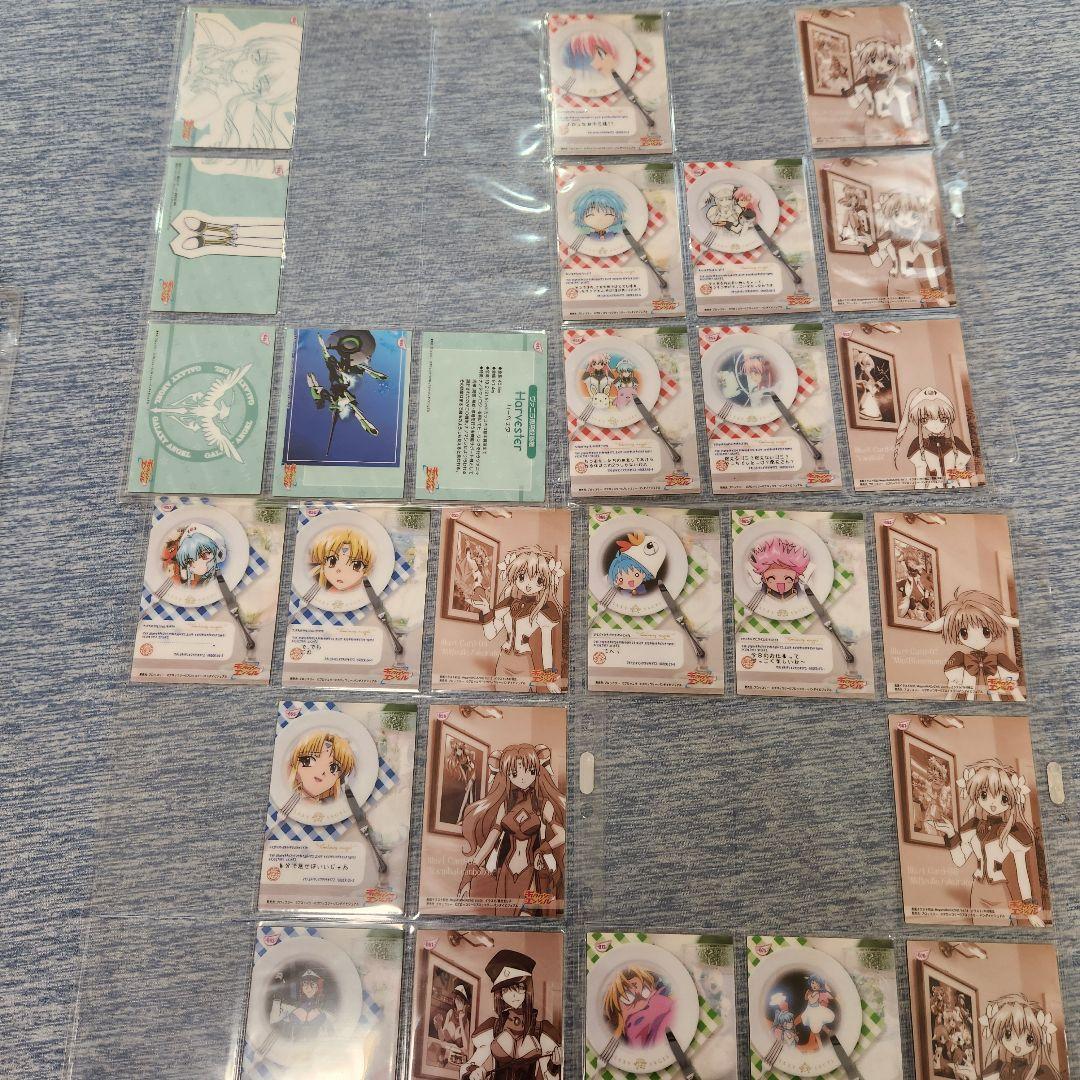 値下げギャラクシーエンジェルトレカードまとめ売り98枚セット9ポケットシート付き