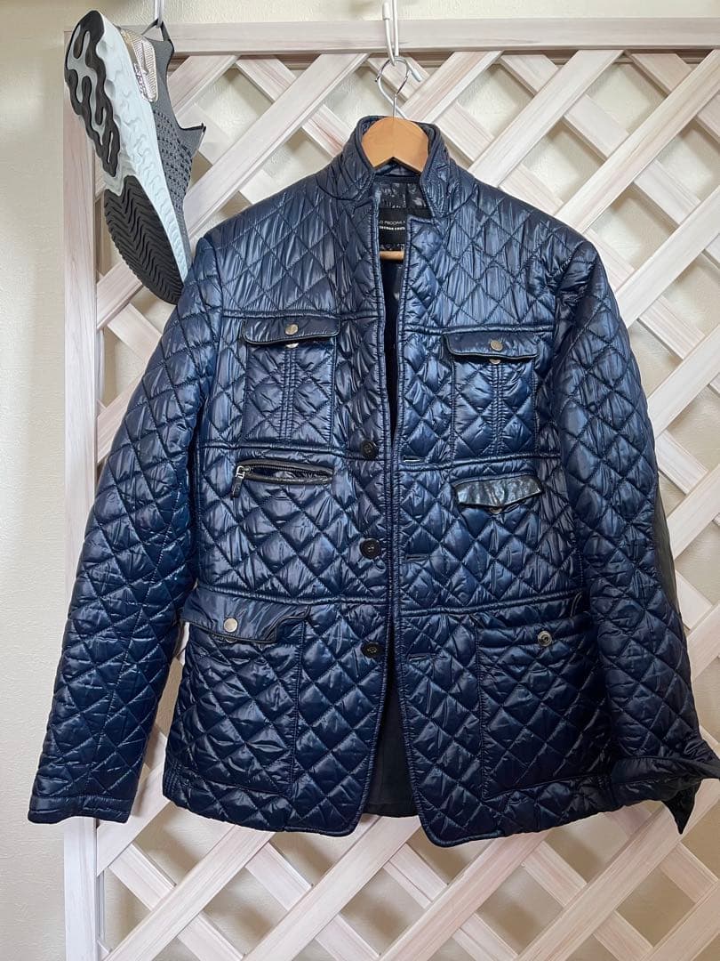 ⭐︎メンズ　⭐︎セクシーなエルボーパッチレザー⭐︎PAOLO PECORA