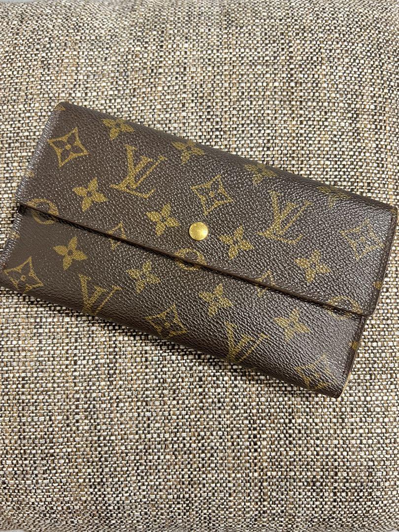 ルイヴィトン モノグラム 三つ折り 長財布