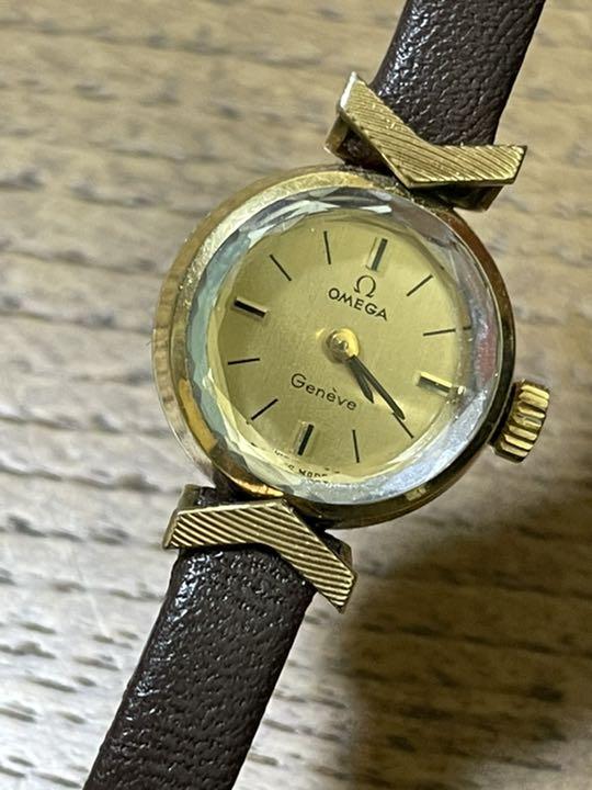 得価在庫あ OMEGA カットガラス 17JEWELES xeANw-m72294497856 DEVILLE 通販高評価