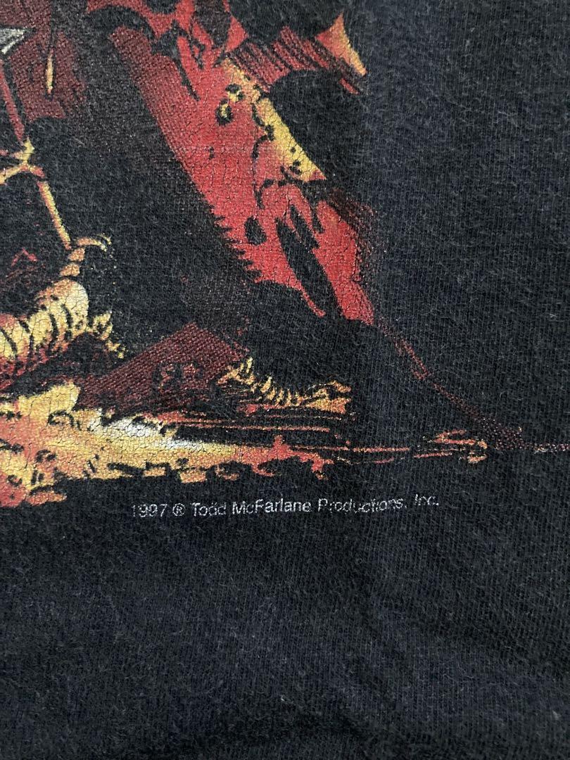 SPAWN Tシャツ M 黒 スポーン アメコミ ビンテージ