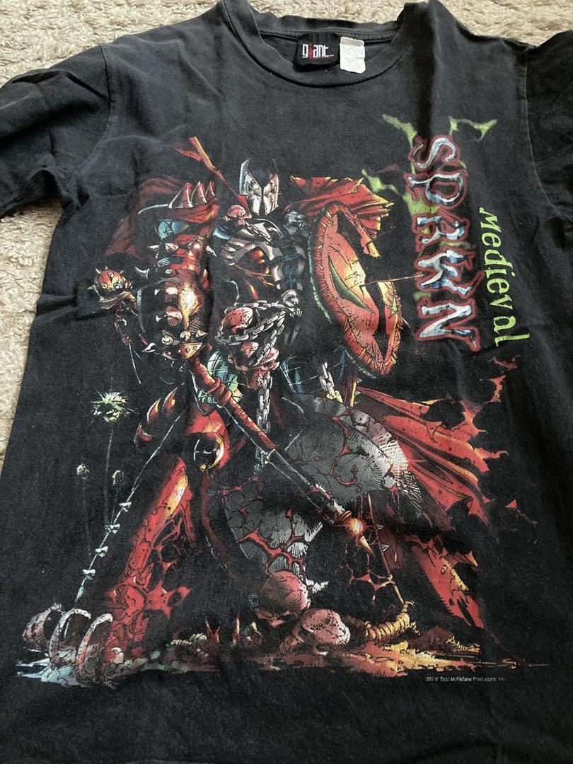 SPAWN Tシャツ M 黒 スポーン アメコミ ビンテージ