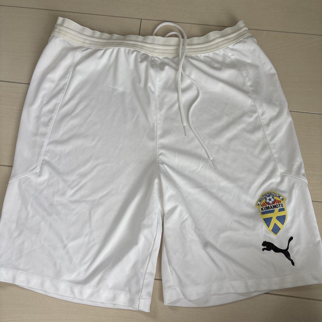 大津高校 サッカー部 ユニフォーム パンツ 白 - メルカリ