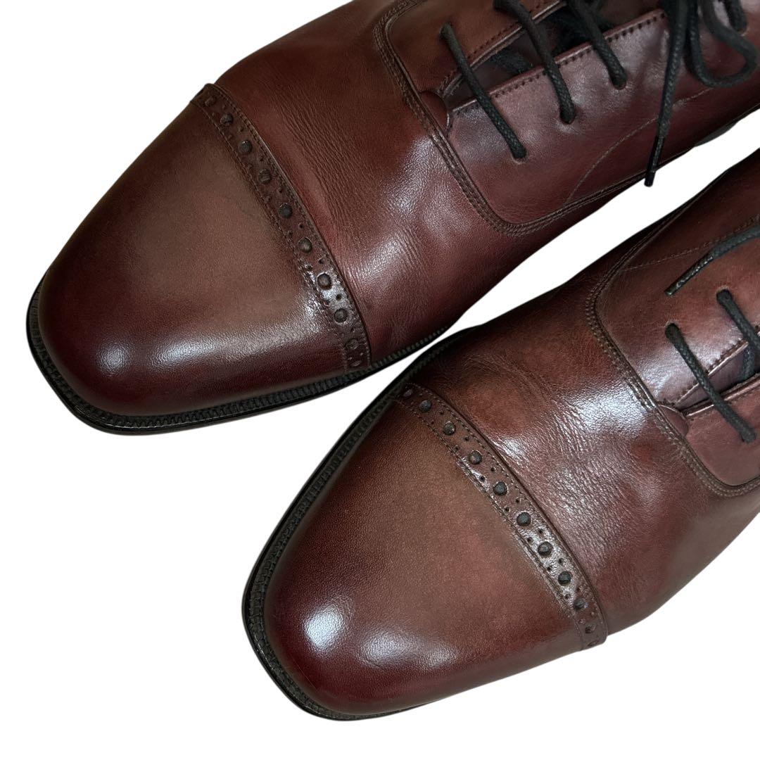 GRENSON ドレスシューズ (26.5㌢) パンチドキャップトゥ グレンソン GRENSON ドレスシューズ (26.5㌢) パンチドキャップトゥ グレンソン