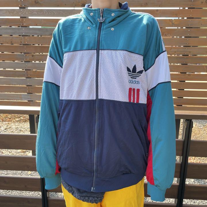 激レア 90s~00s adidas track sample jacket