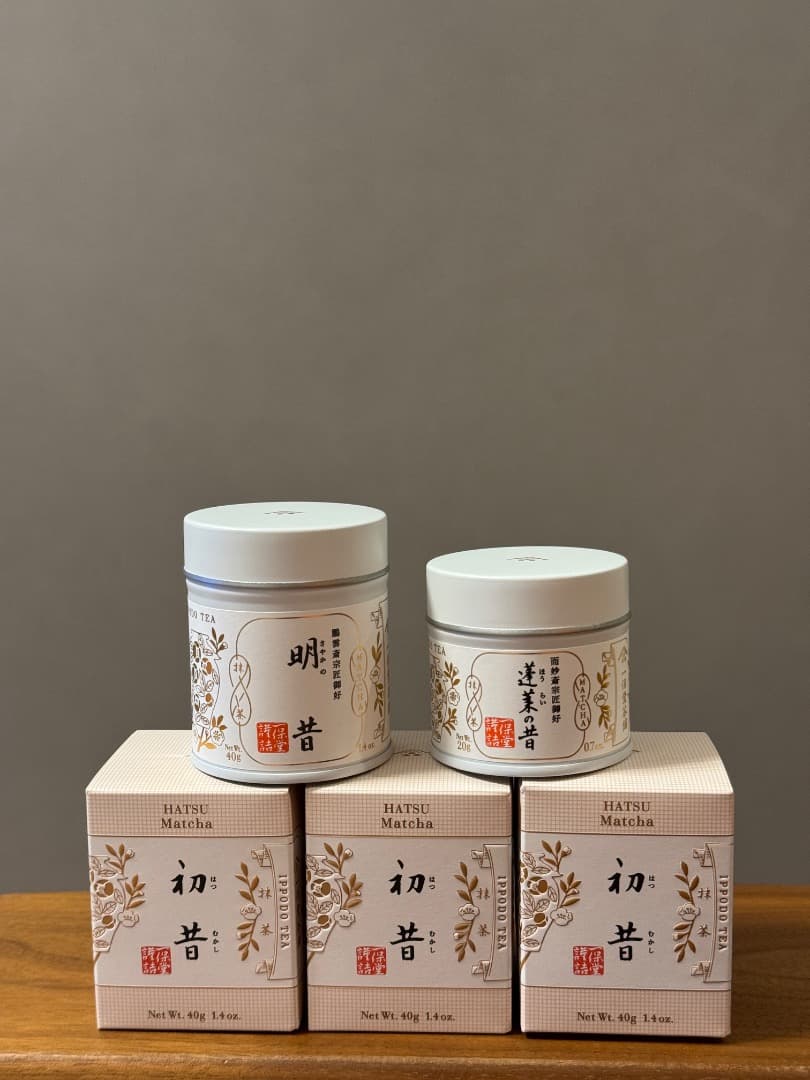 一保堂茶舗 明昔 初昔 蓬莱の昔 IPPODO TEA Matcha