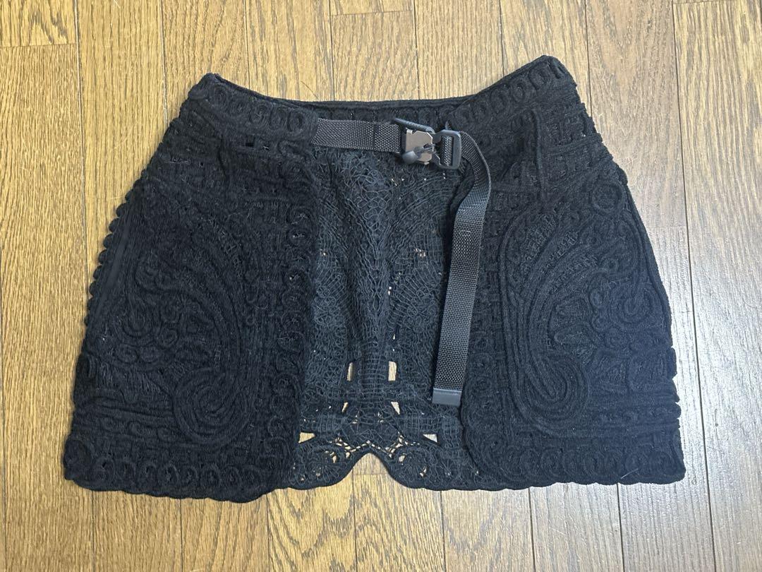 mame　タグ付き新品★シビラ★コード刺繍のスカート　アンダースカート付 mame（マメ）の「Cord Embroidery Wrapped Skirt（スカート
