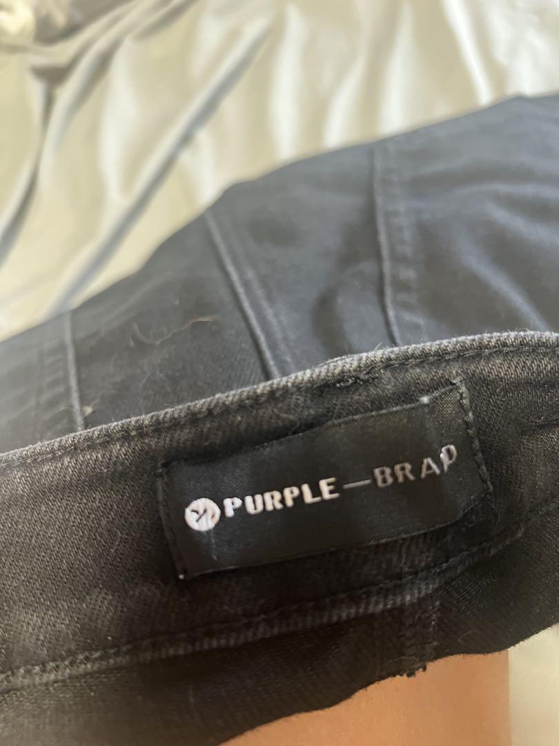 PURPLE BRAND ブラックデニム 28