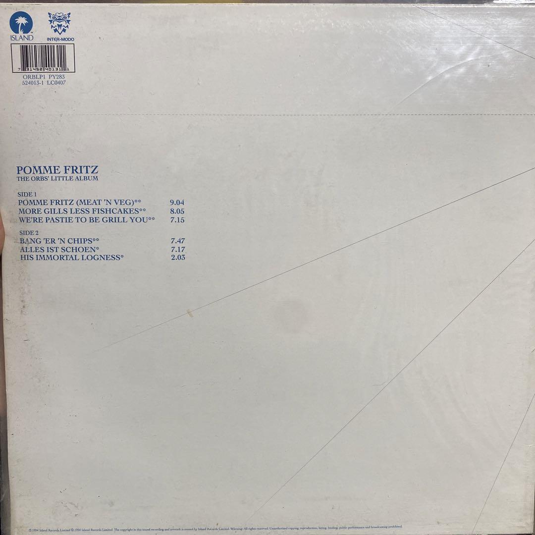 ORB POMME FRITZ 33RPM レコード