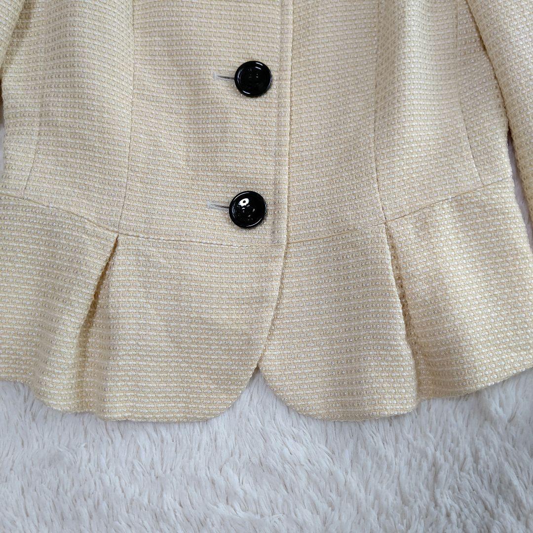 BURBERRY LONDON ノーカラージャケット ベージュ