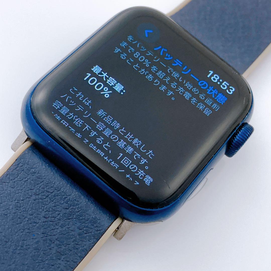Apple Watch 本体 series 6 バッテリー 100% 4692