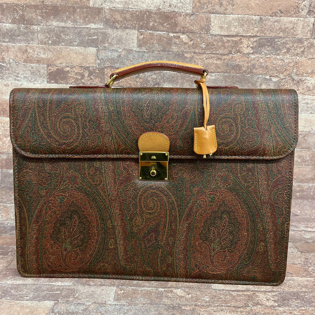 ETRO エトロ　ビジネスバッグ　ブリーフケース