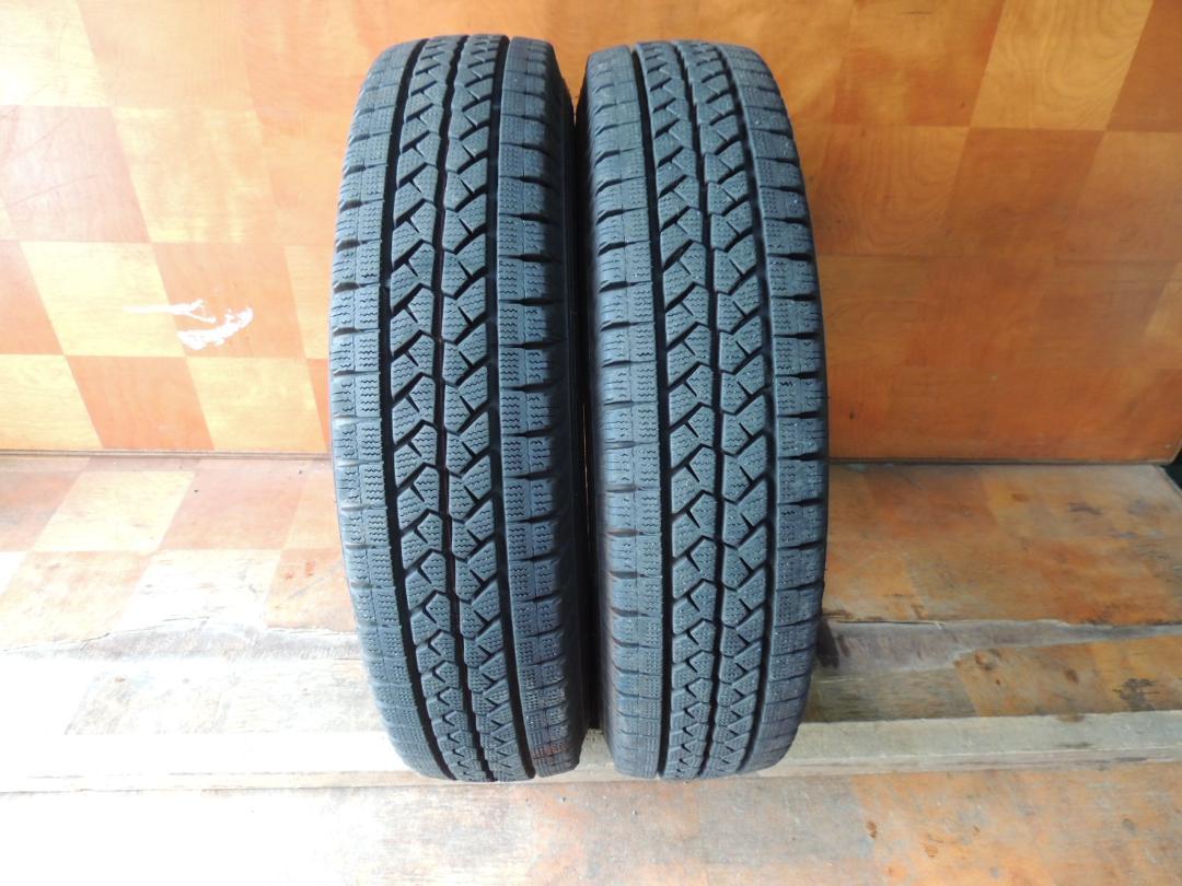 T376　155/80R14 LT　ブリヂストン　スタッドレス　2本　2023年