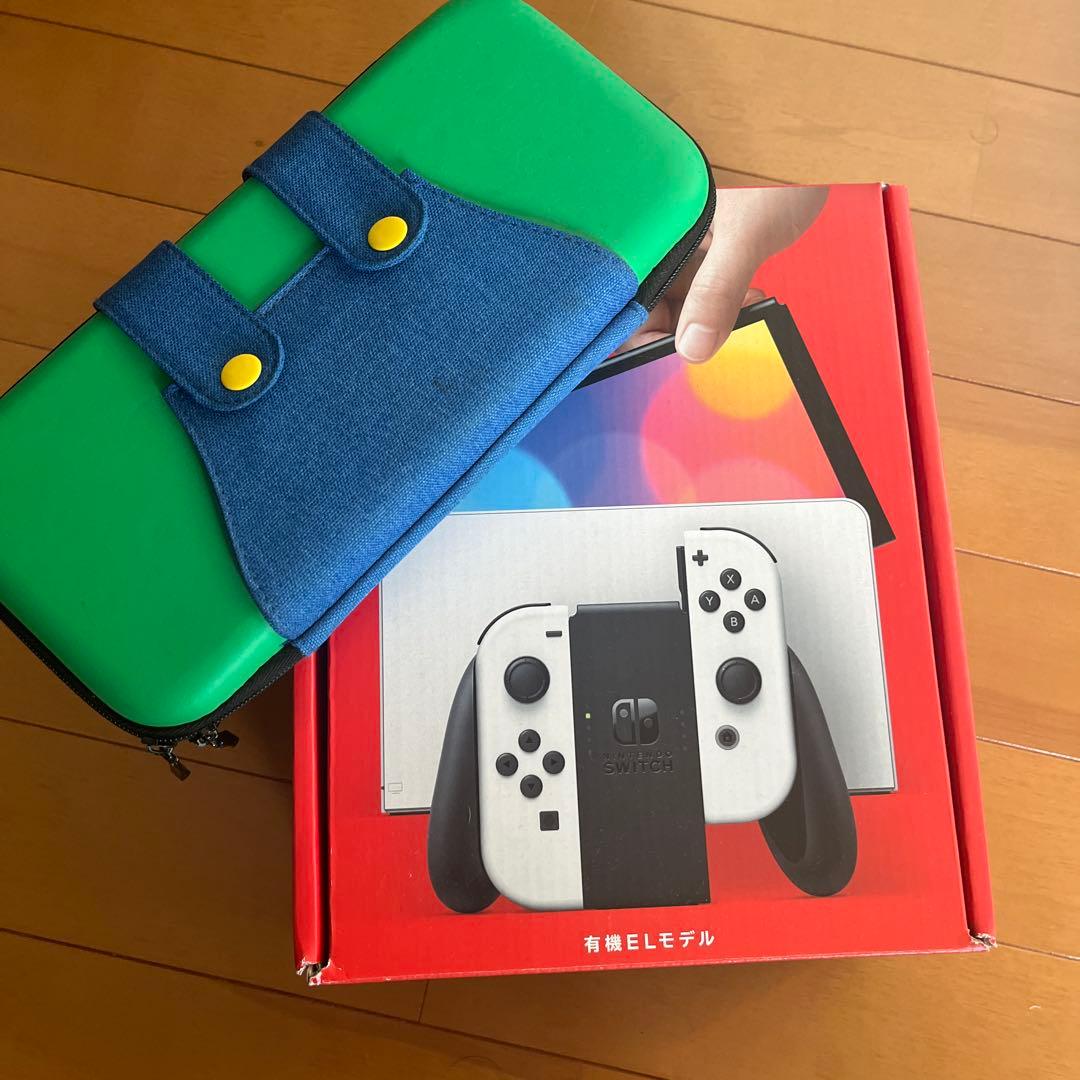 Nintendo Switch 有機ELモデル　ケース付