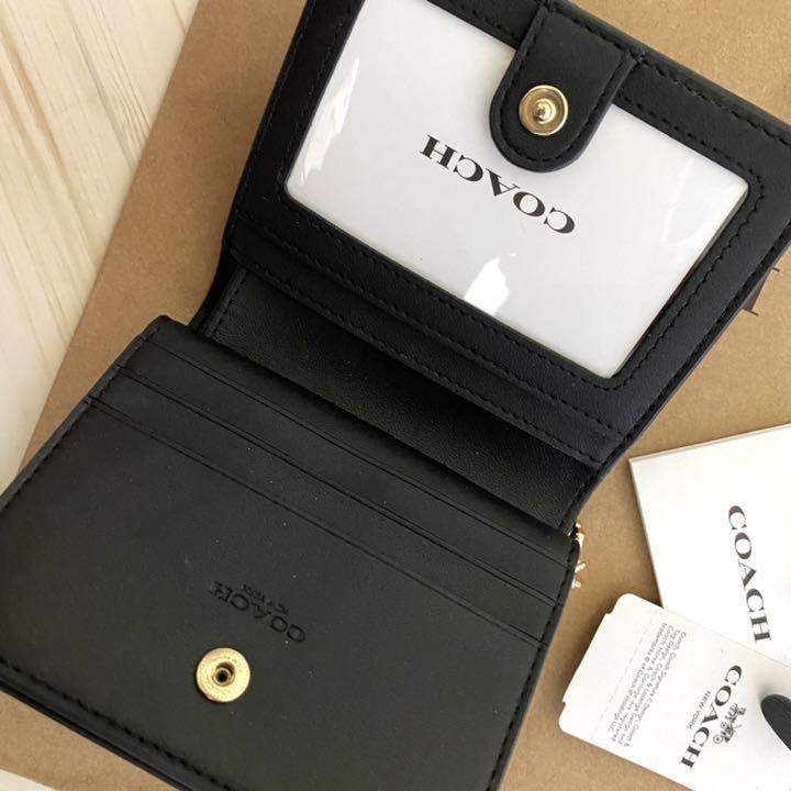超最新作‼︎新品 COACH コーチ 折り財布 スター ブラック