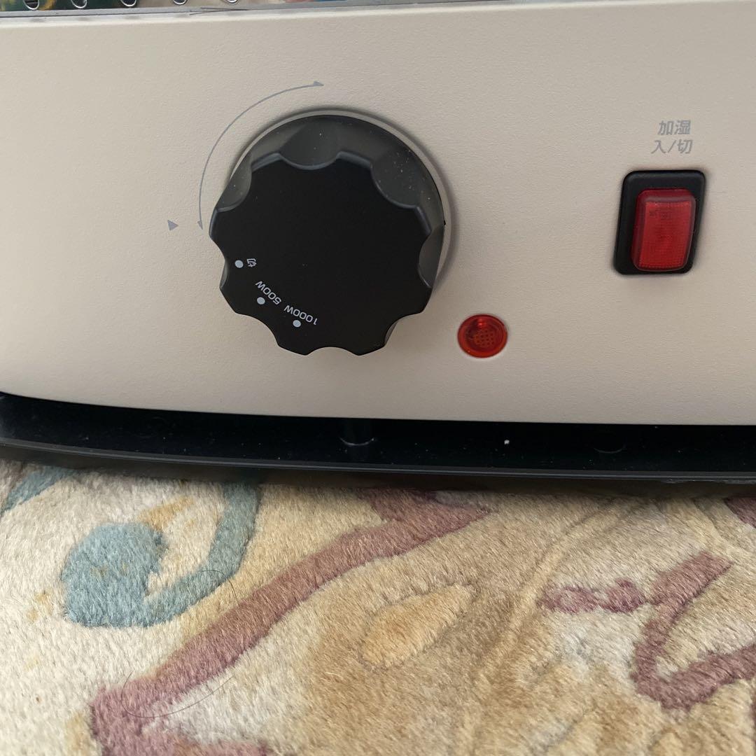 【新品】スチーム加湿機能付き電気ストーブ 暖房器具