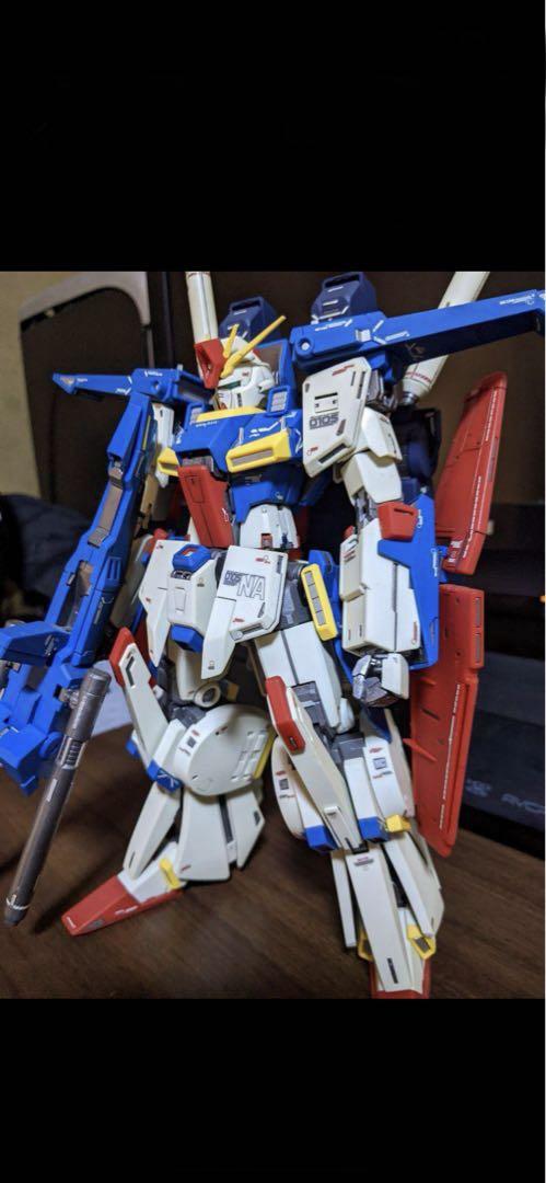 MG 強化型 ZZガンダム Ver.Ka 完成品　ダブルゼータ　1/100