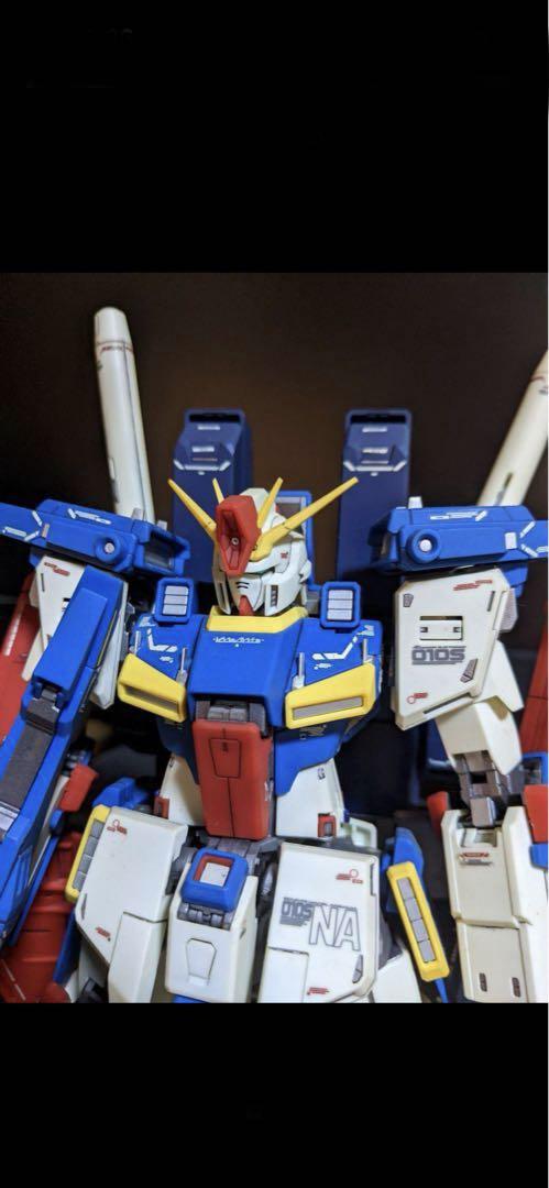 MG 強化型 ZZガンダム Ver.Ka 完成品　ダブルゼータ　1/100