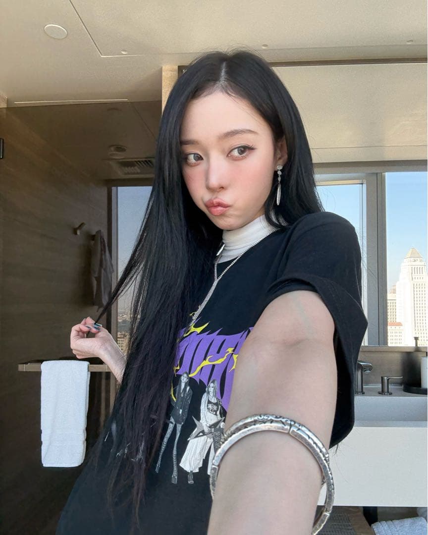 【限定トレカ付き】aespa Complex LA限定 Tシャツ Mサイズ