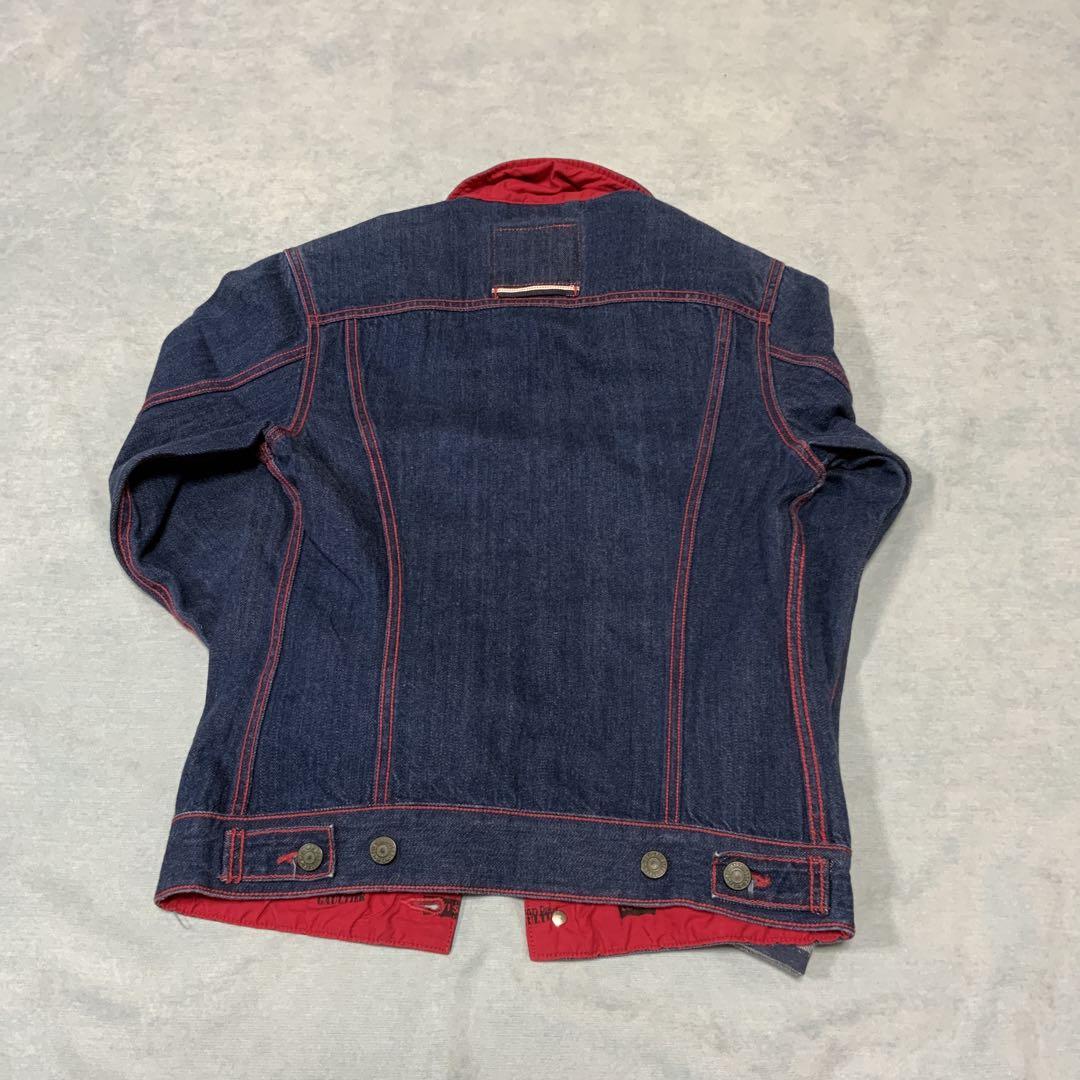 LEVI'S ダークブルー デニムジャケット X ジャン　ポール　ゴルチエ