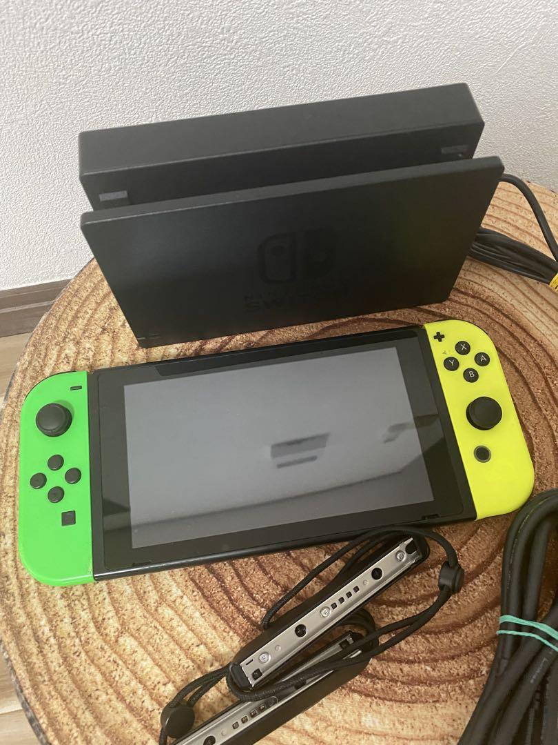 Nintendo Switch ニンテンドースイッチ本体 GRN/YEL 箱無し