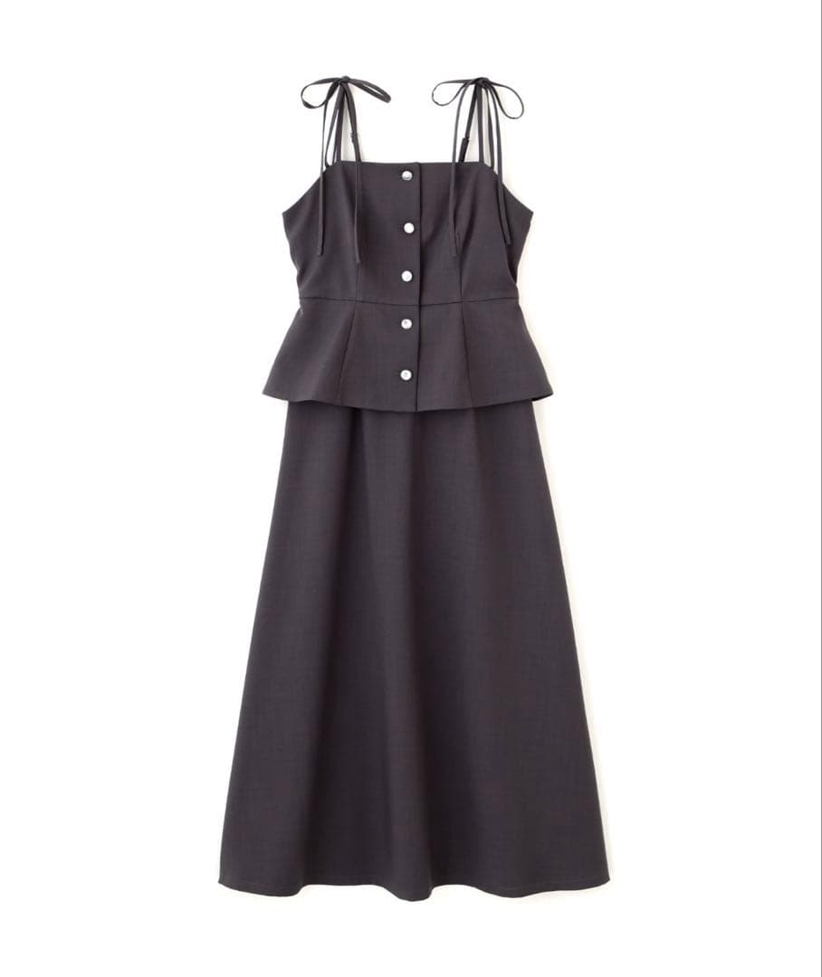 JILL by JILLSTUART 肩リボンジャンスカ SIZE JILL by JILLSTUART