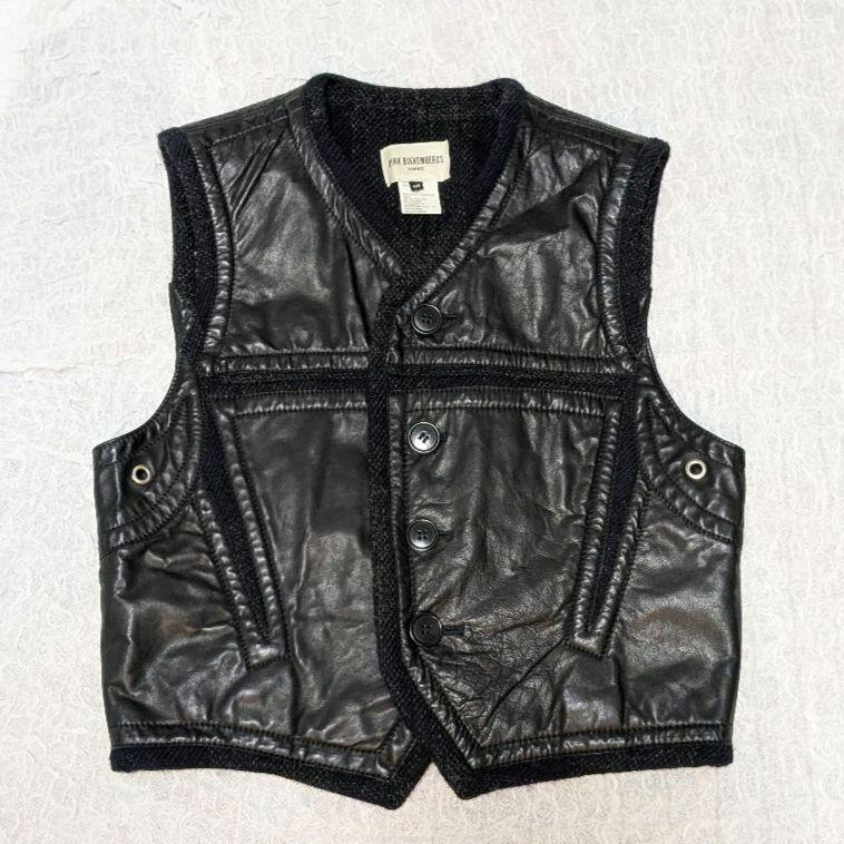 トップス 90s Dirk Bikkembergs Leather Vest