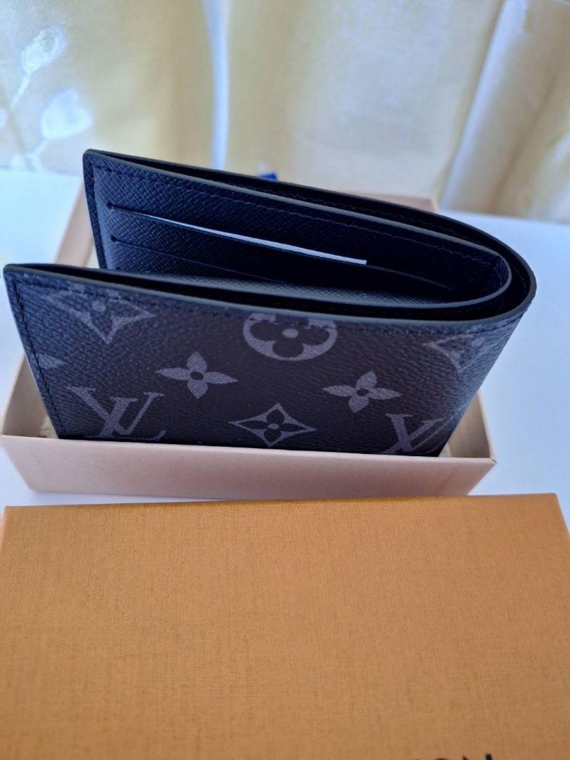 LOUIS VUITTON ブラック 二つ折り財布