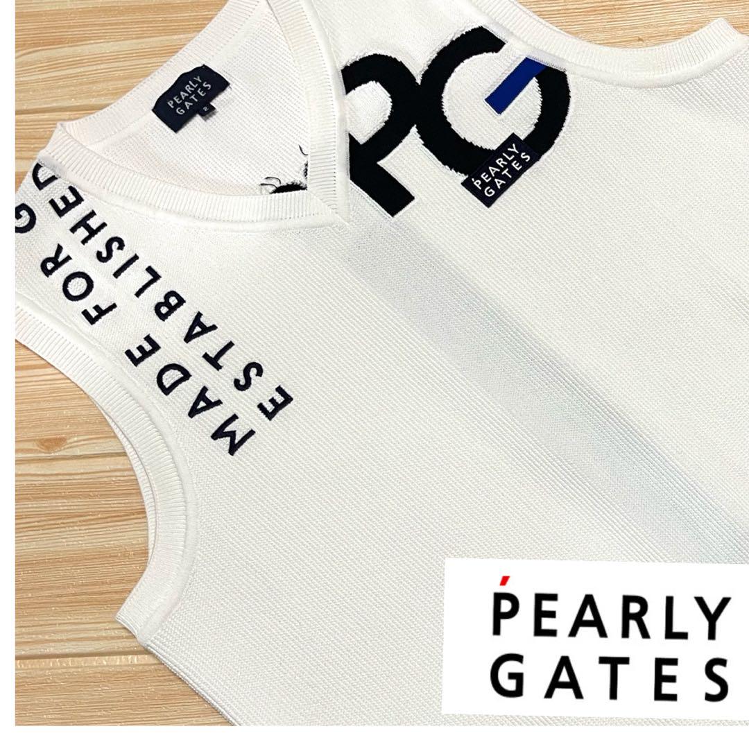 PEARLY GATES パーリーゲイツ 鬼美品 ❣️レディース ニットベスト