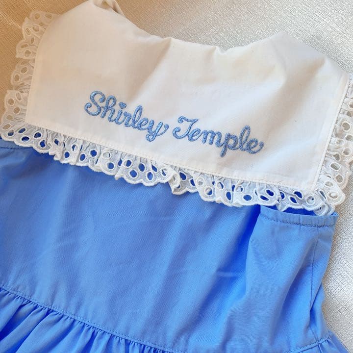 Shirley Temple 100センチ セーラーワンピース ブルー 限定品