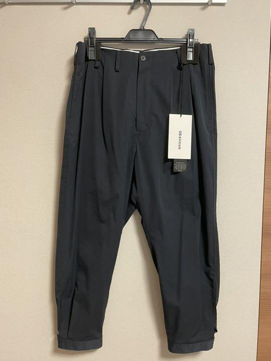 新品 08sircus / ゼロエイトサーカス タックテーパードパンツ