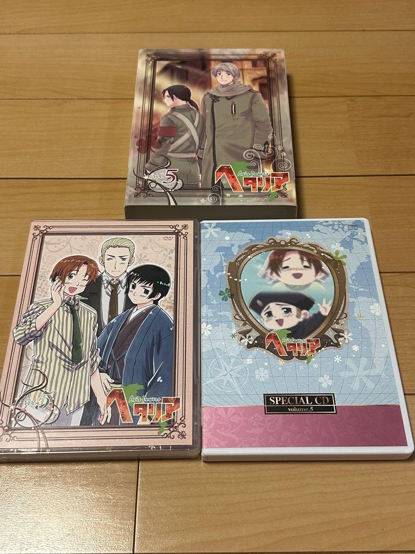 ヘタリア Axis Powers アニメイト限定版 DVD全巻　World ヘタリア Axis Powers アニメイト限定版 DVD全巻 World