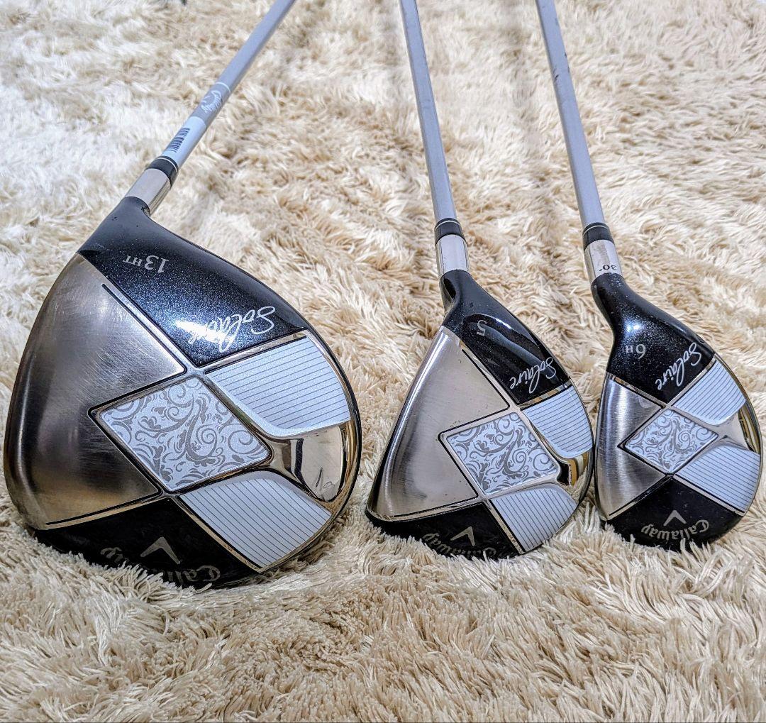 美品♪Callaway solaire レディース ゴルフセット