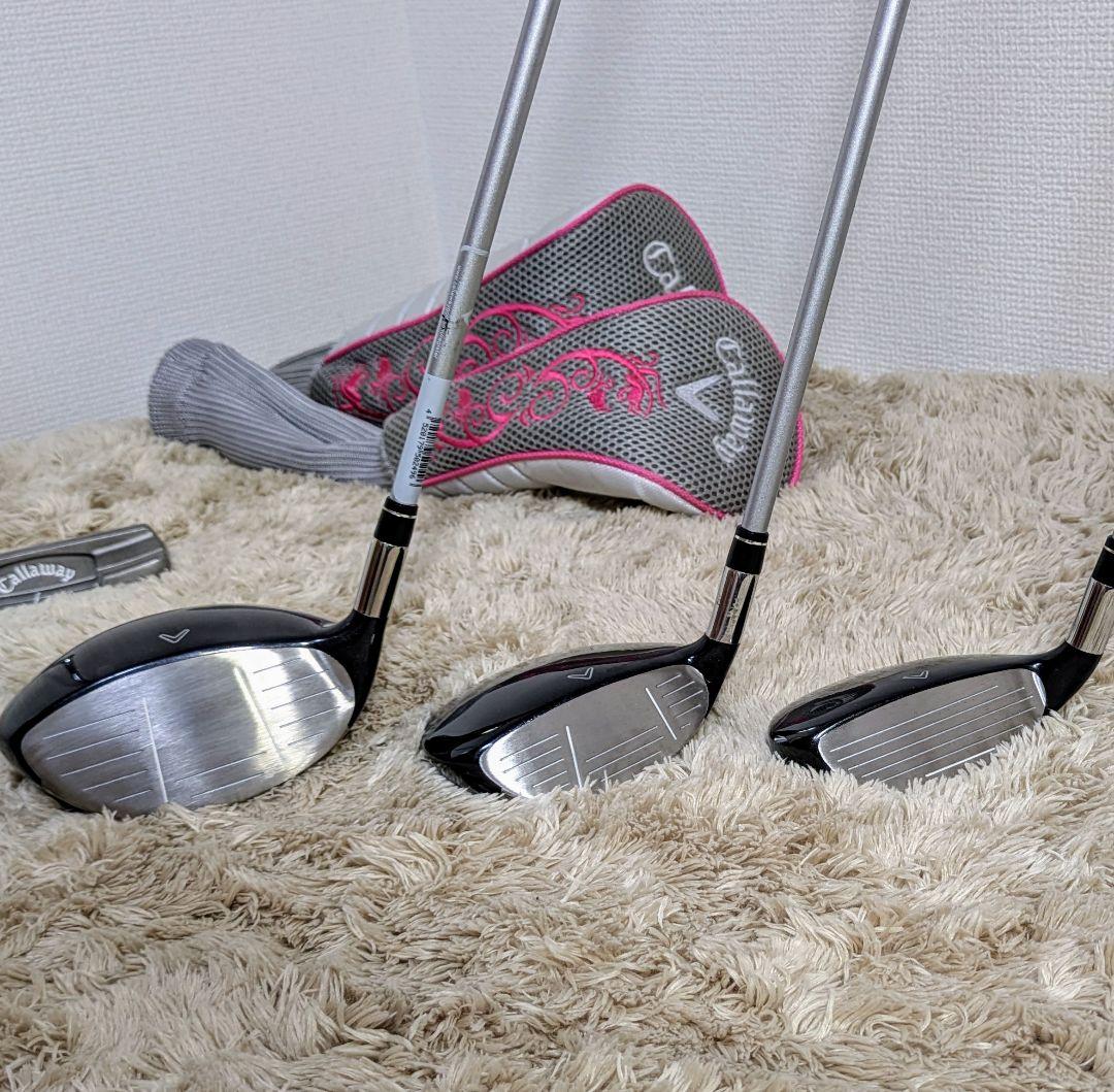 美品♪Callaway solaire レディース ゴルフセット