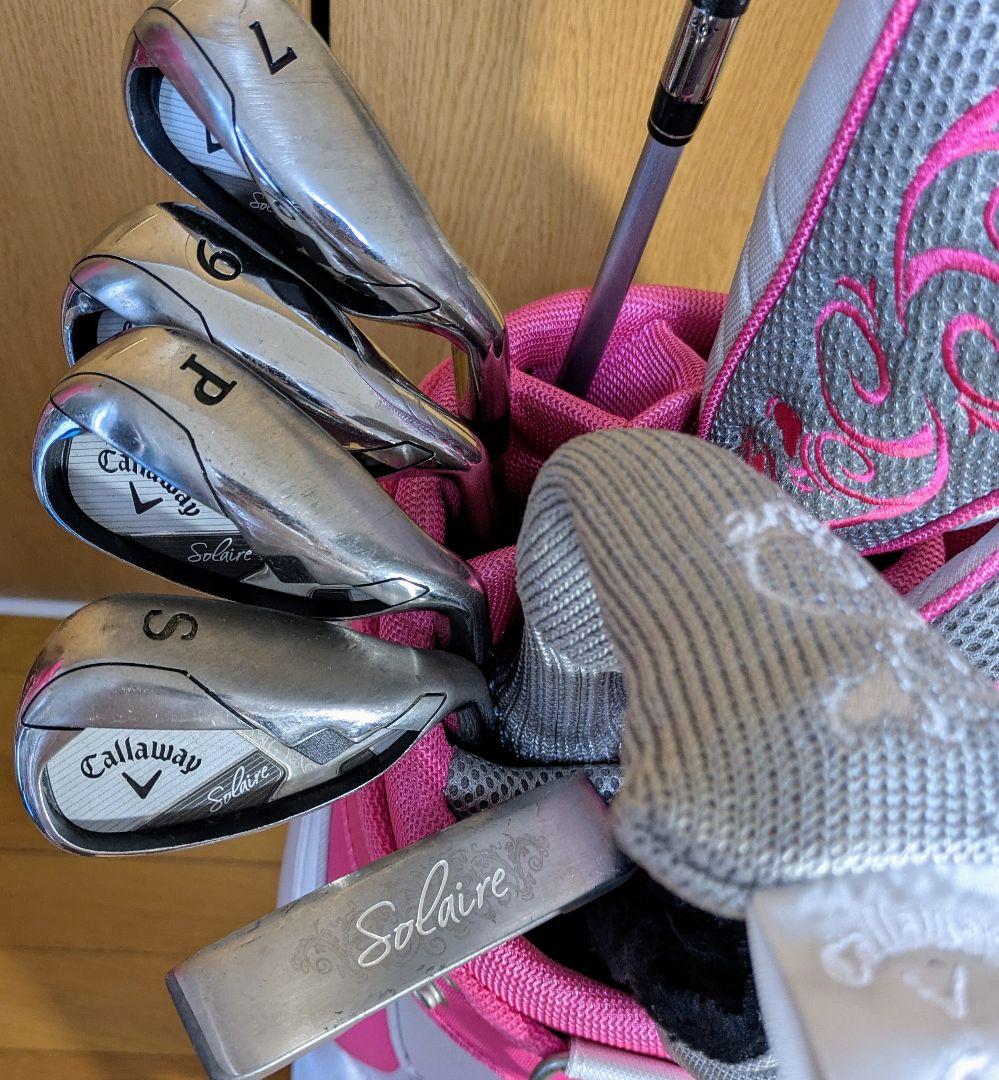 美品♪Callaway solaire レディース ゴルフセット