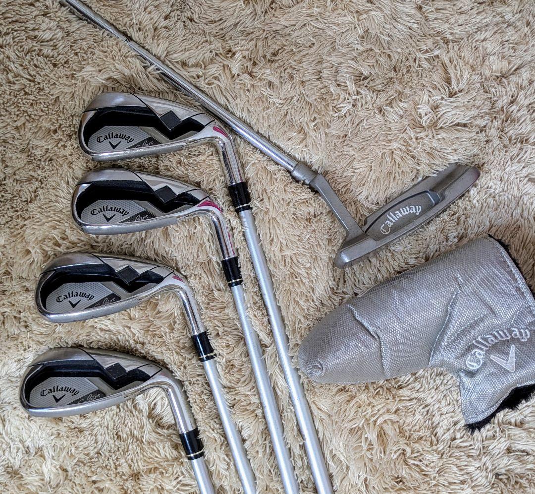 美品♪Callaway solaire レディース ゴルフセット