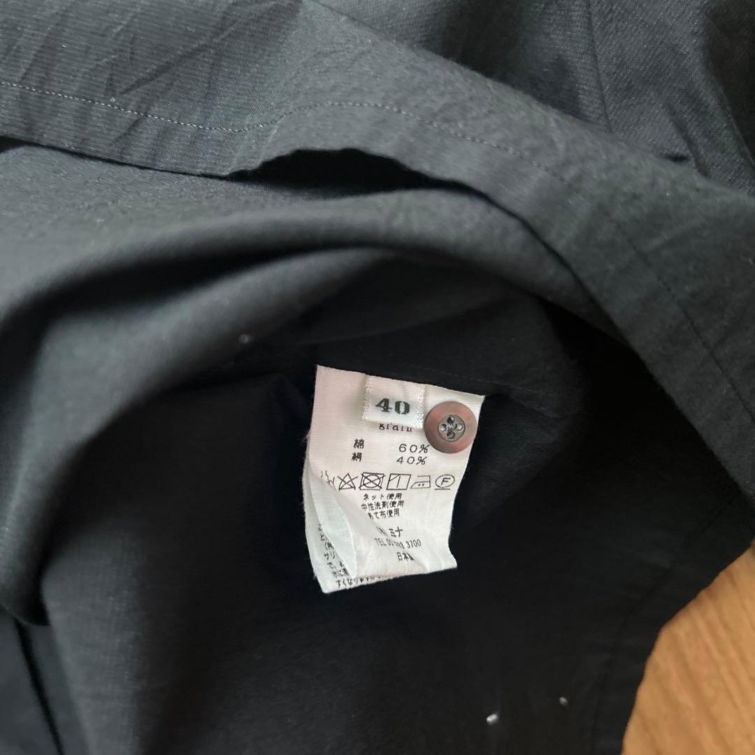 ミナペルホネンgrainシャツブラウス ミナペルホネンgrainシャツブラウス