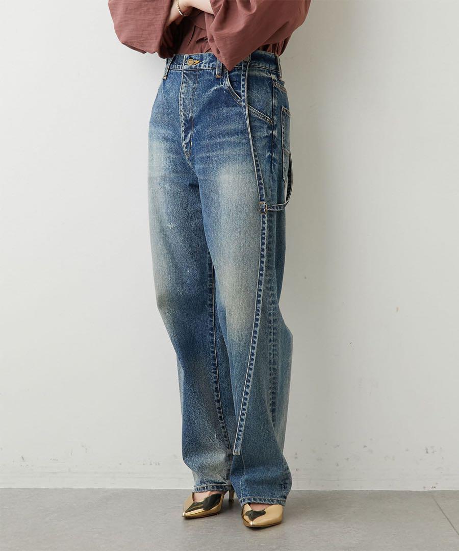 Whim Gazette(ウィム ガゼット)サスペンダーDENIM デニム
