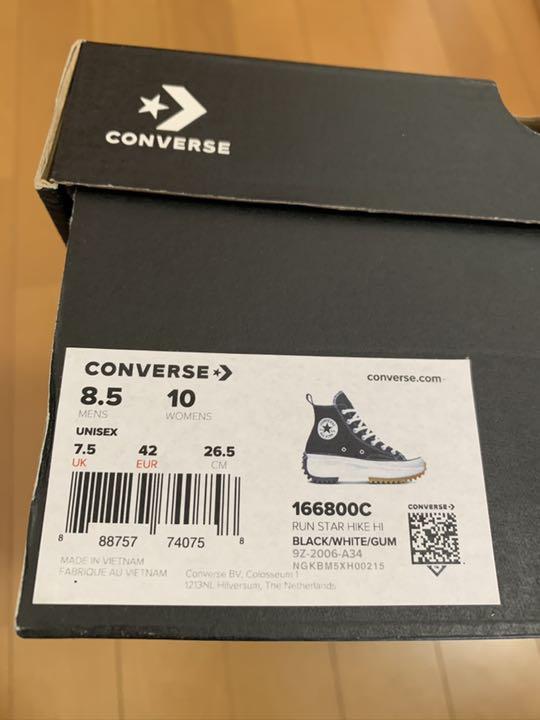26.5CONVERSE RUN STAR HIKEコンバース ランスターハイク