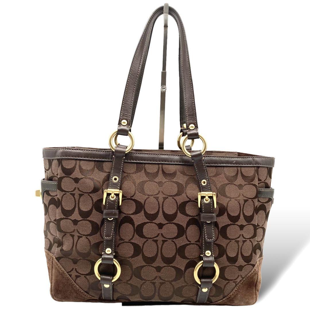 ✨良品✨ COACH トートバッグ ハンドバッグ シグネチャー ベージュ 000000150680-01-l.jpg?t=
