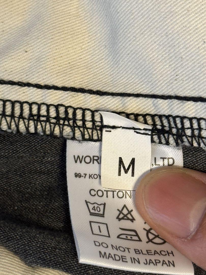WORKERS Summer Trousers Black Chambray WORKERS Summer Trousers Black Chambray
