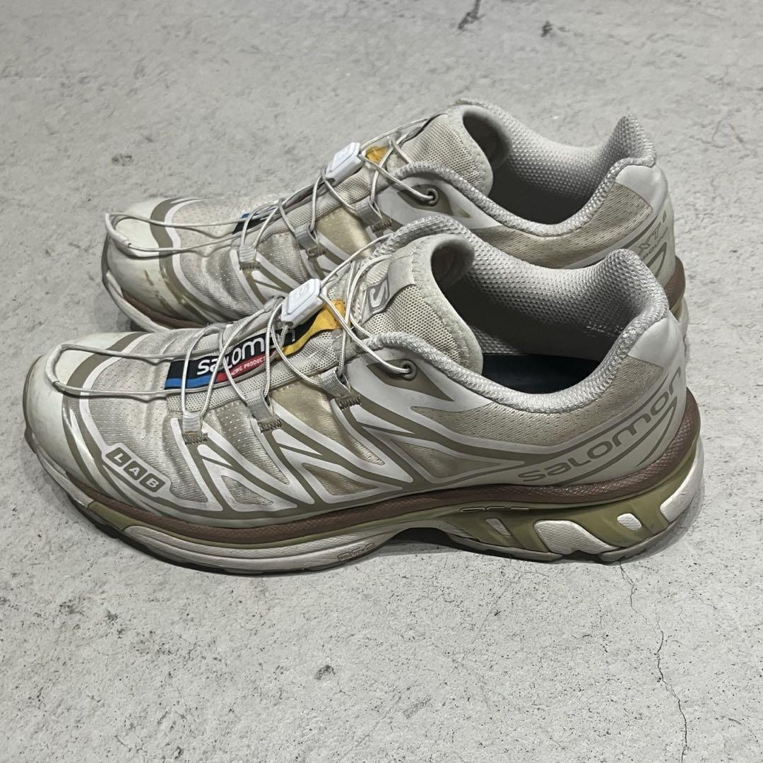 SALOMON XT-6 S-LAB ホワイトベージュ
